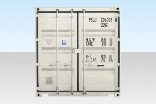 20Ft Shipping Container (One Trip) – White