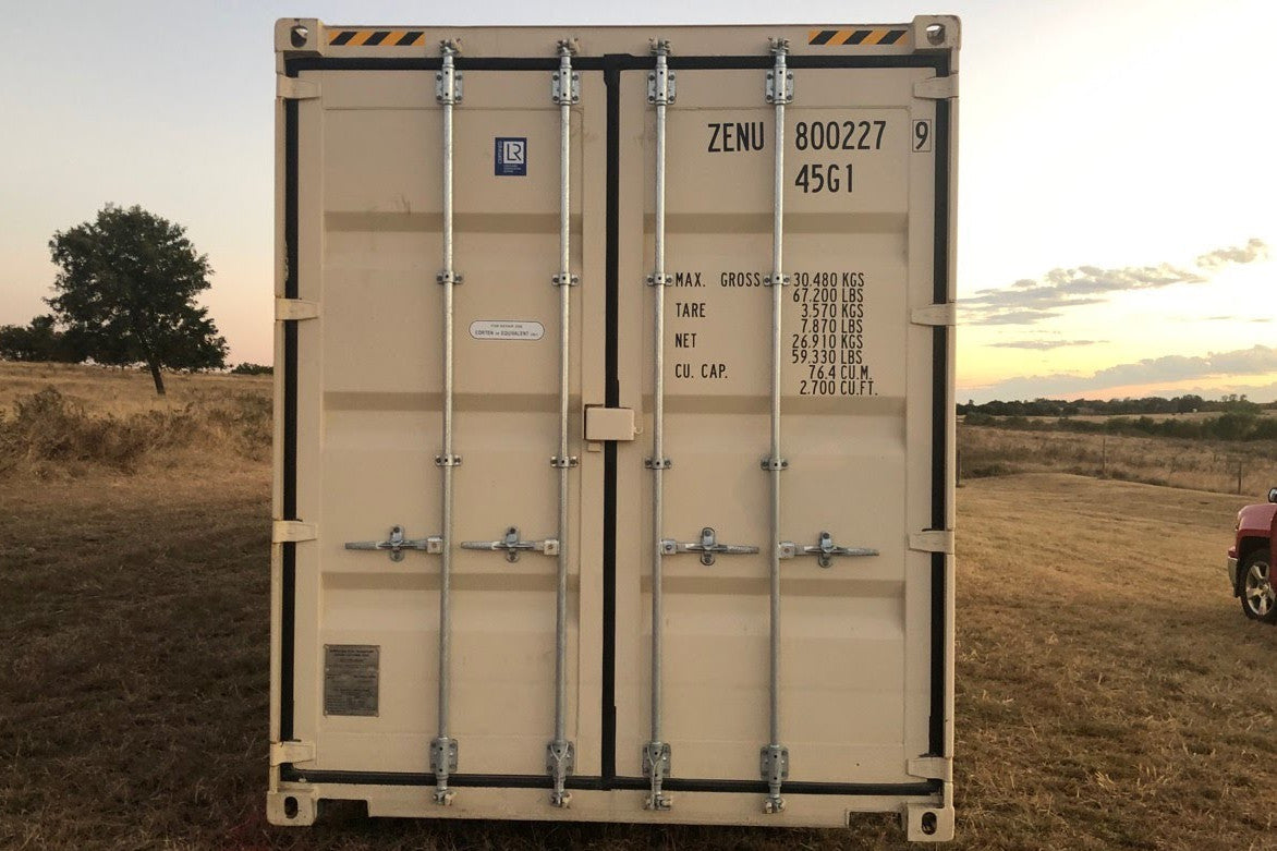 40ft High Cube 1 Trip Shipping Container (40HC1TRIP)