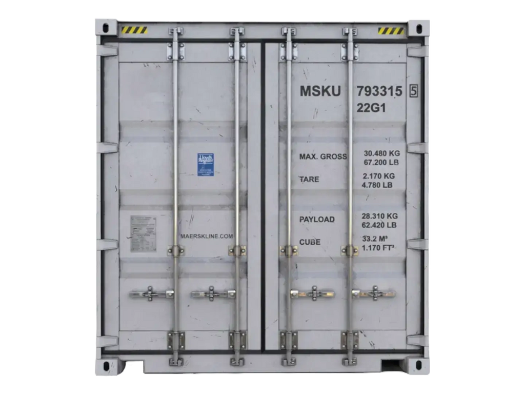 20ft Standard Tunnel Double-Door Shipping Container