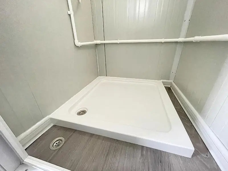 Sanitary container, 6 units (shower + sink) | Shower container 240 x 600, new