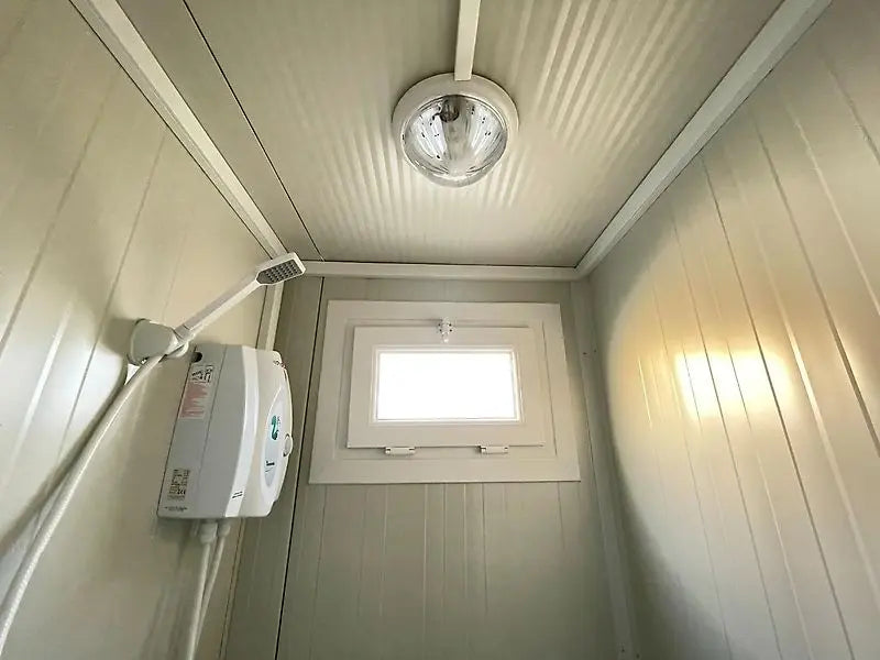 Sanitary container, 6 units (shower + sink) | Shower container 240 x 600, new