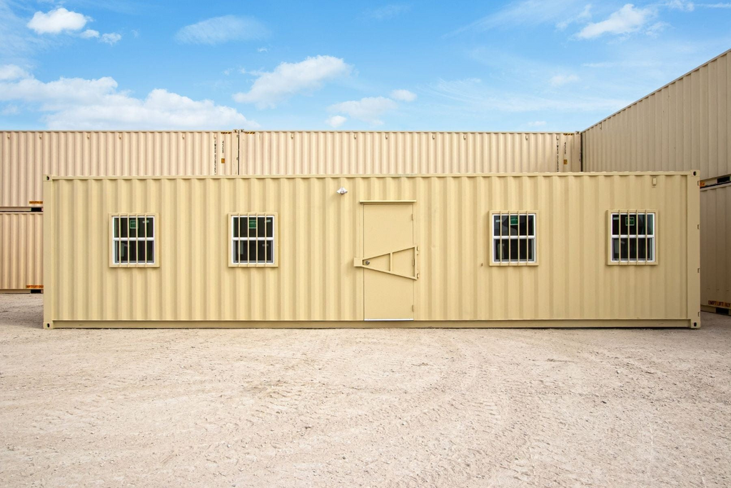 40ft Shipping Container Office (Insulated / With Siding) (40STOFIS)