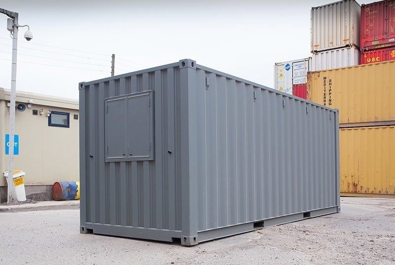 Clean 20FT used office containers