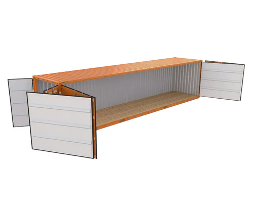 40ft HC Open Side Container