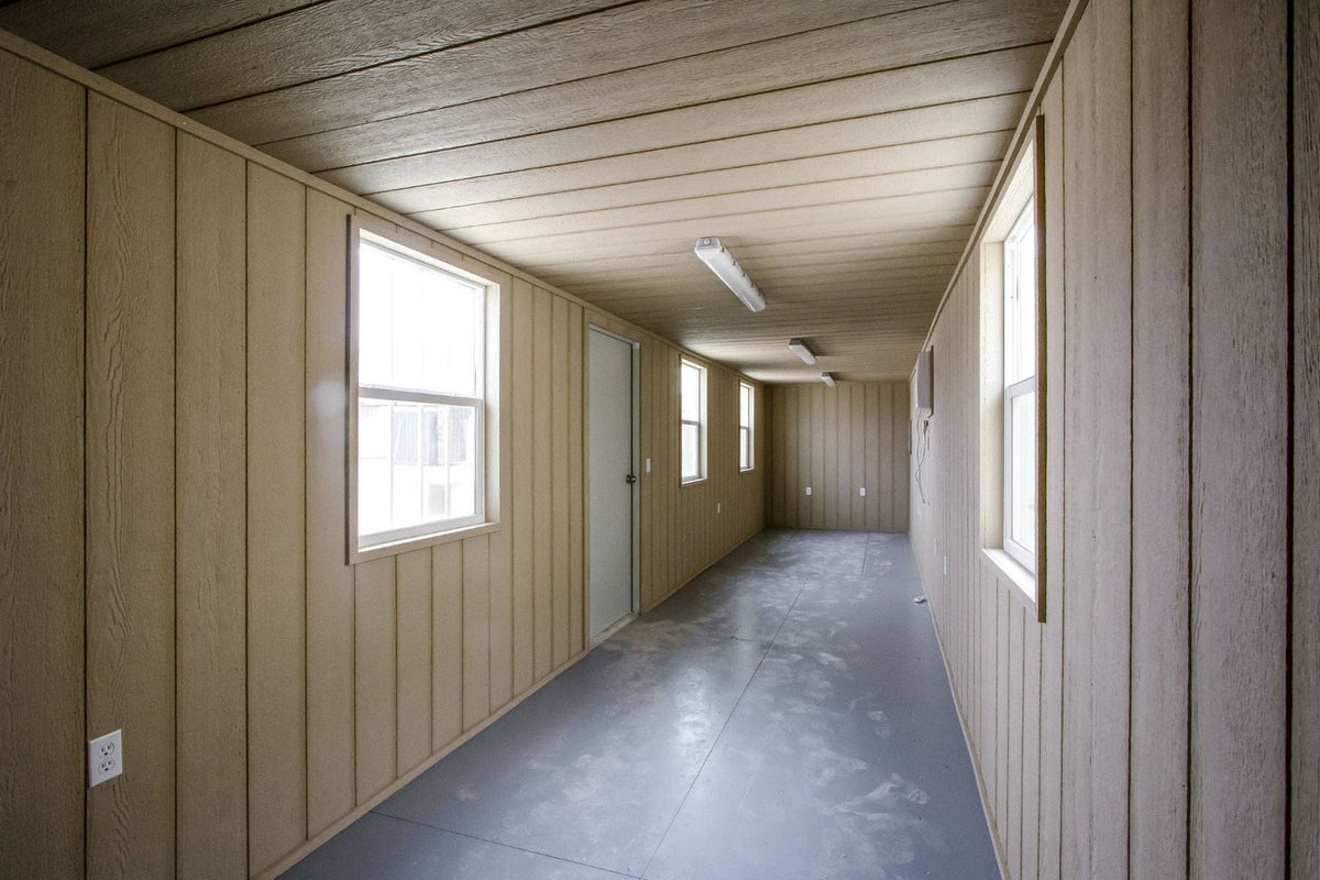 40ft Mobile Office Shipping Container with Bathroom (40STMOB)