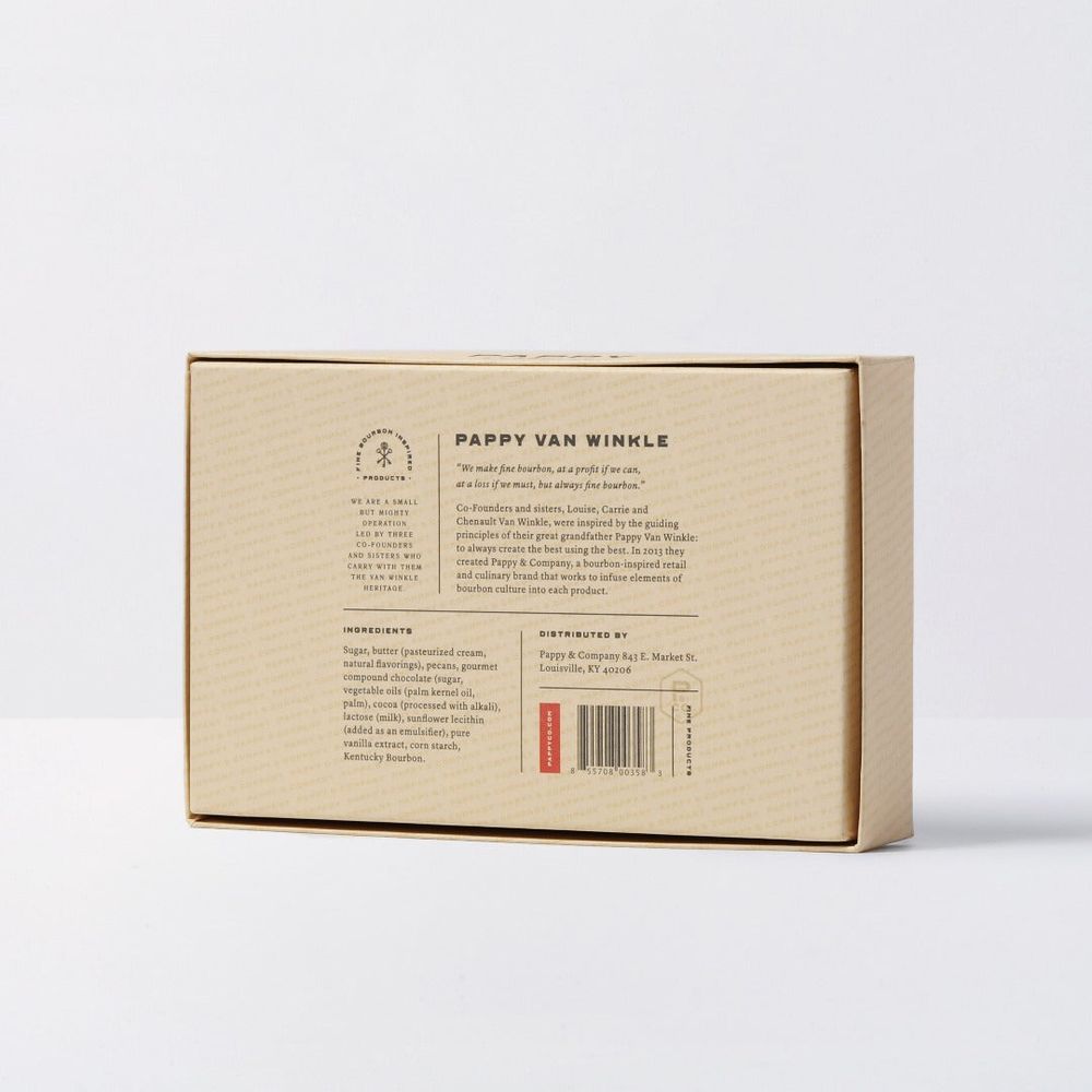Pappy & Company Handmade Bourbon Balls (Pack of 12)