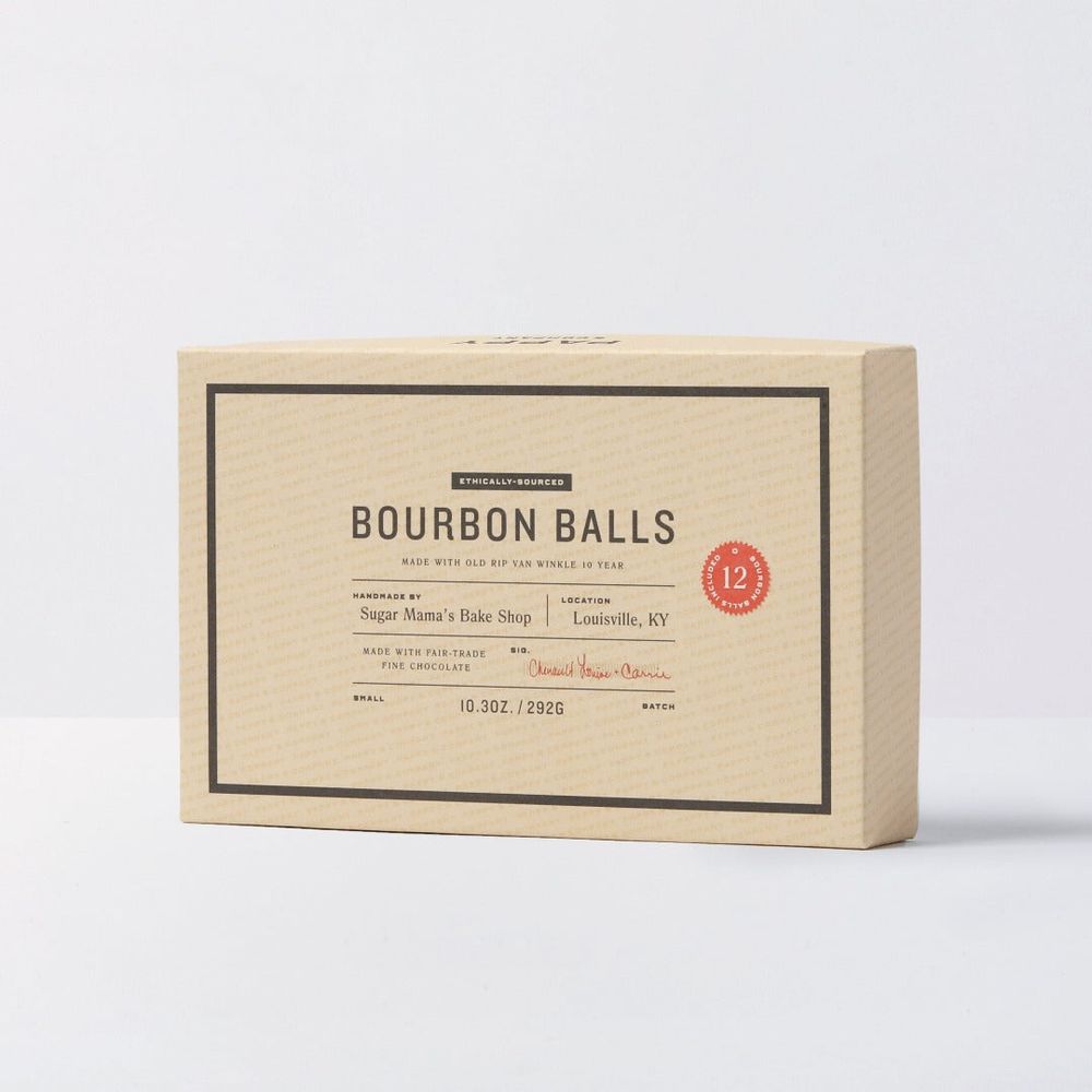 Pappy & Company Handmade Bourbon Balls (Pack of 12)