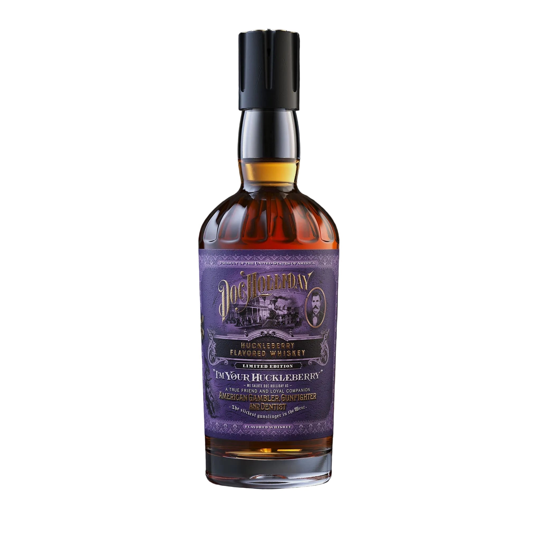 Doc Holliday Huckleberry Flavored Whiskey