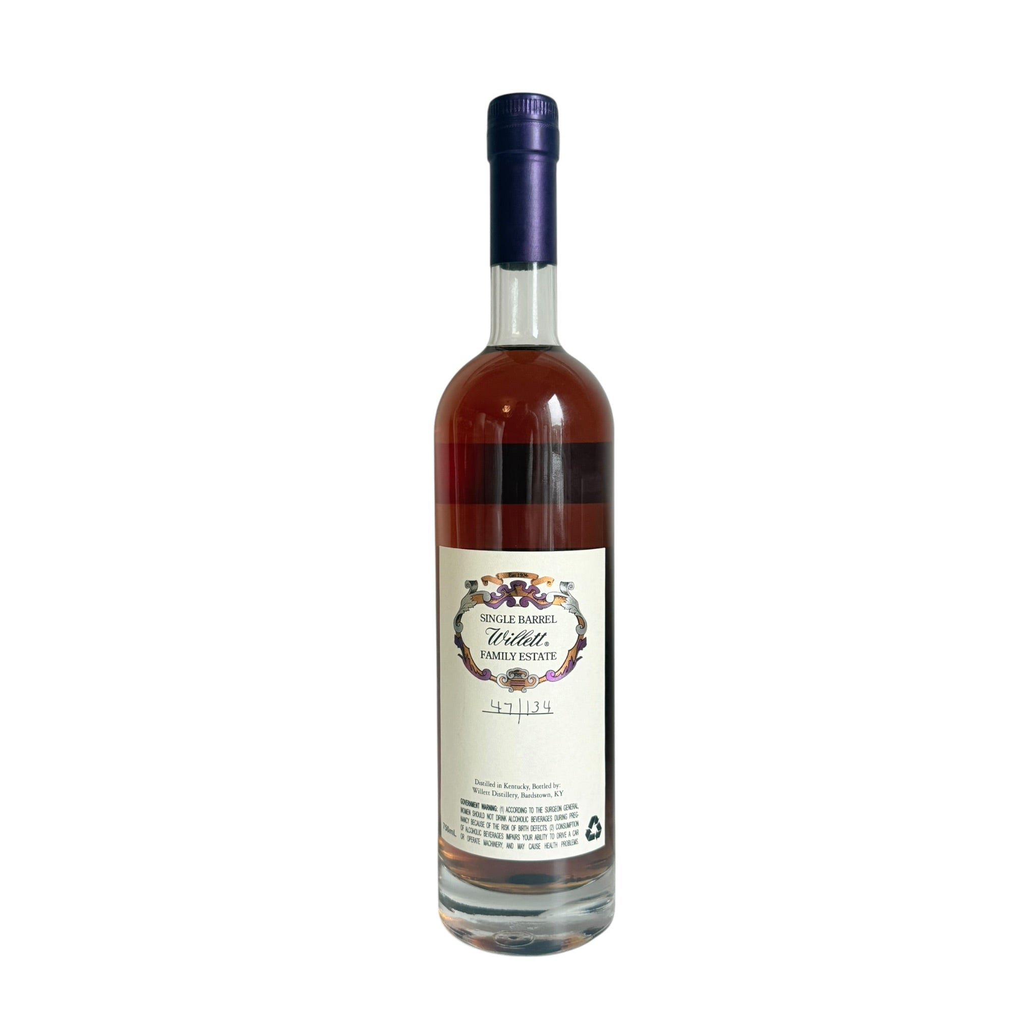 Willett #3682 14 Year Sourced May 5th 2018 Derby Day Release 121.4 Proof