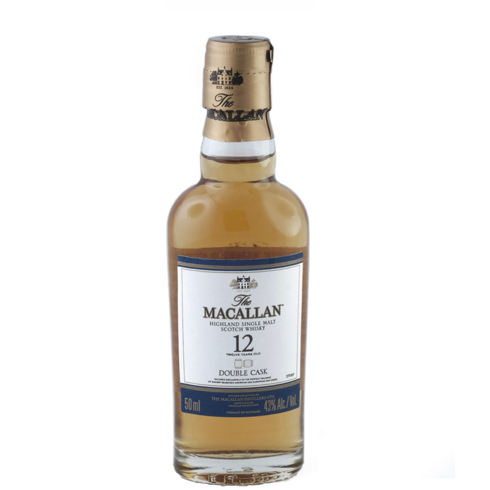 Macallan 12 Year Double Cask Scotch Shot 50ml 4 Pack