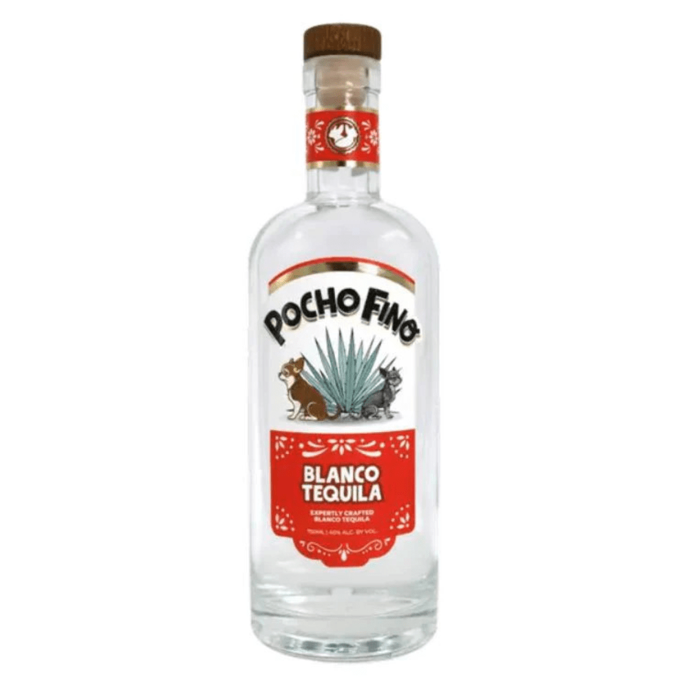 Pocho Fino Blanco Tequila 100% Agave Unaged Premium