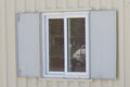 import placeholder for shipping container window shutter
