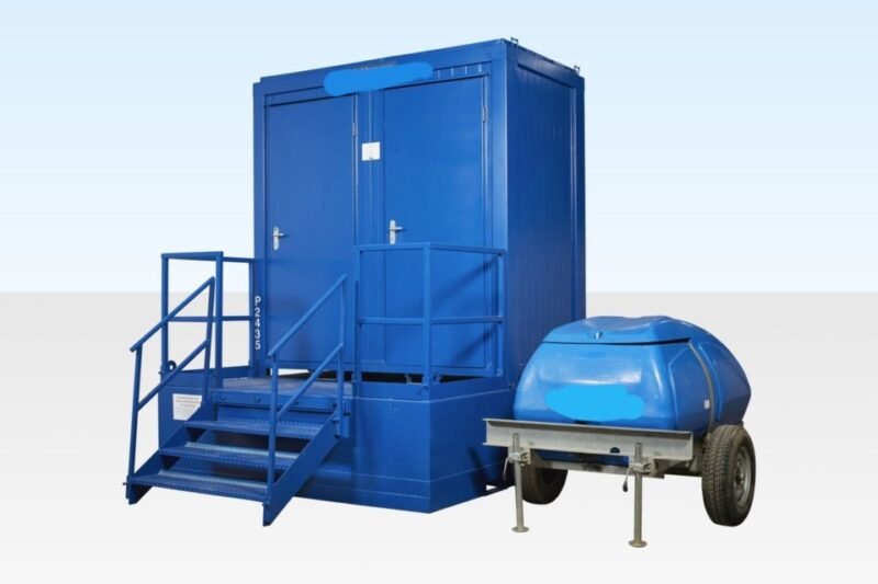 Double Mains Toilet Waste Tank