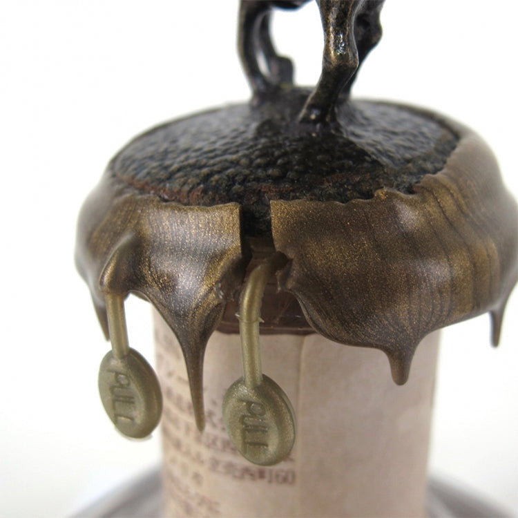 Blanton's Original Single Barrel Bourbon Whiskey Blooper Bottle 50ml - Broken Wax Seal