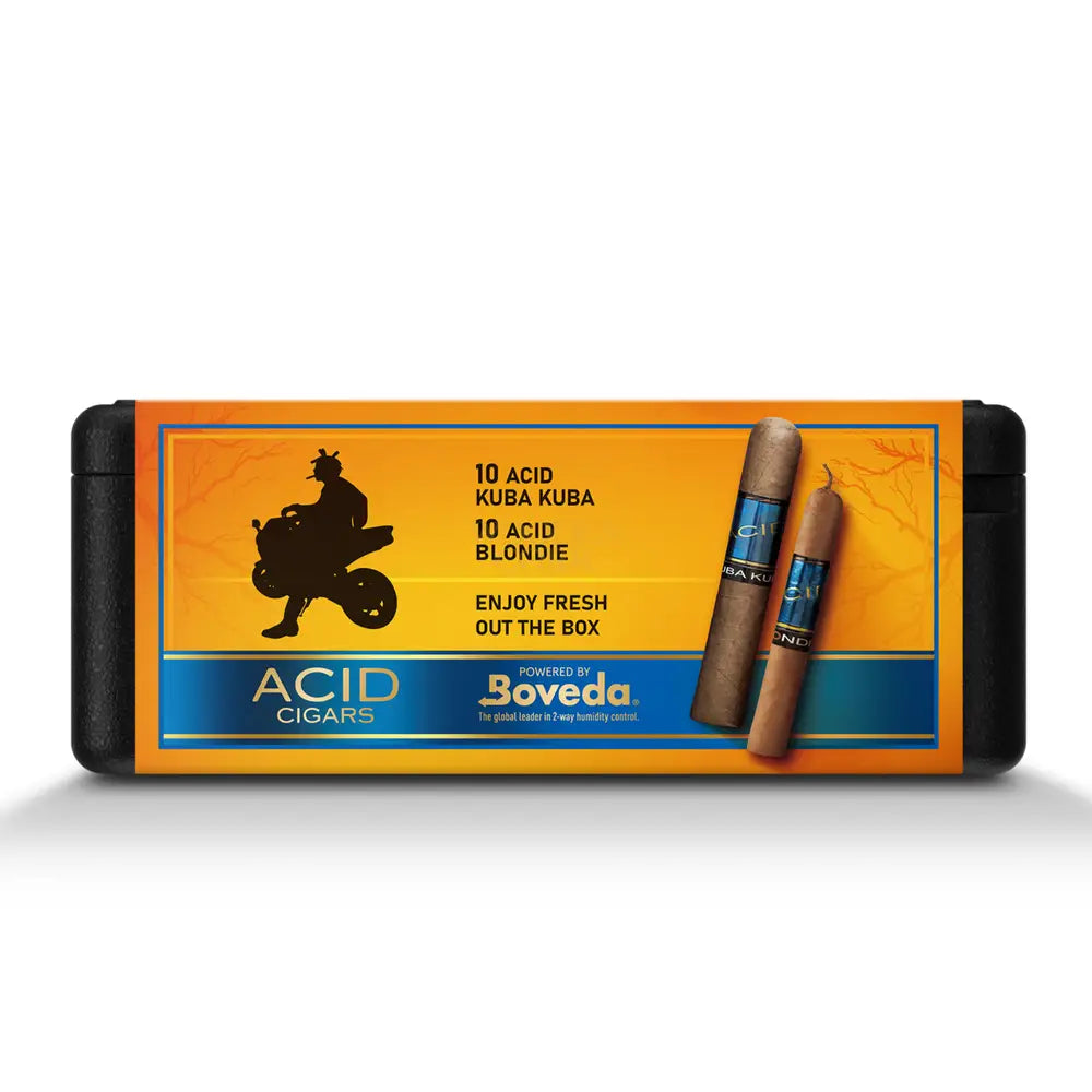 Acid Premium Cigars Set + Personal Humidor by CigarBros