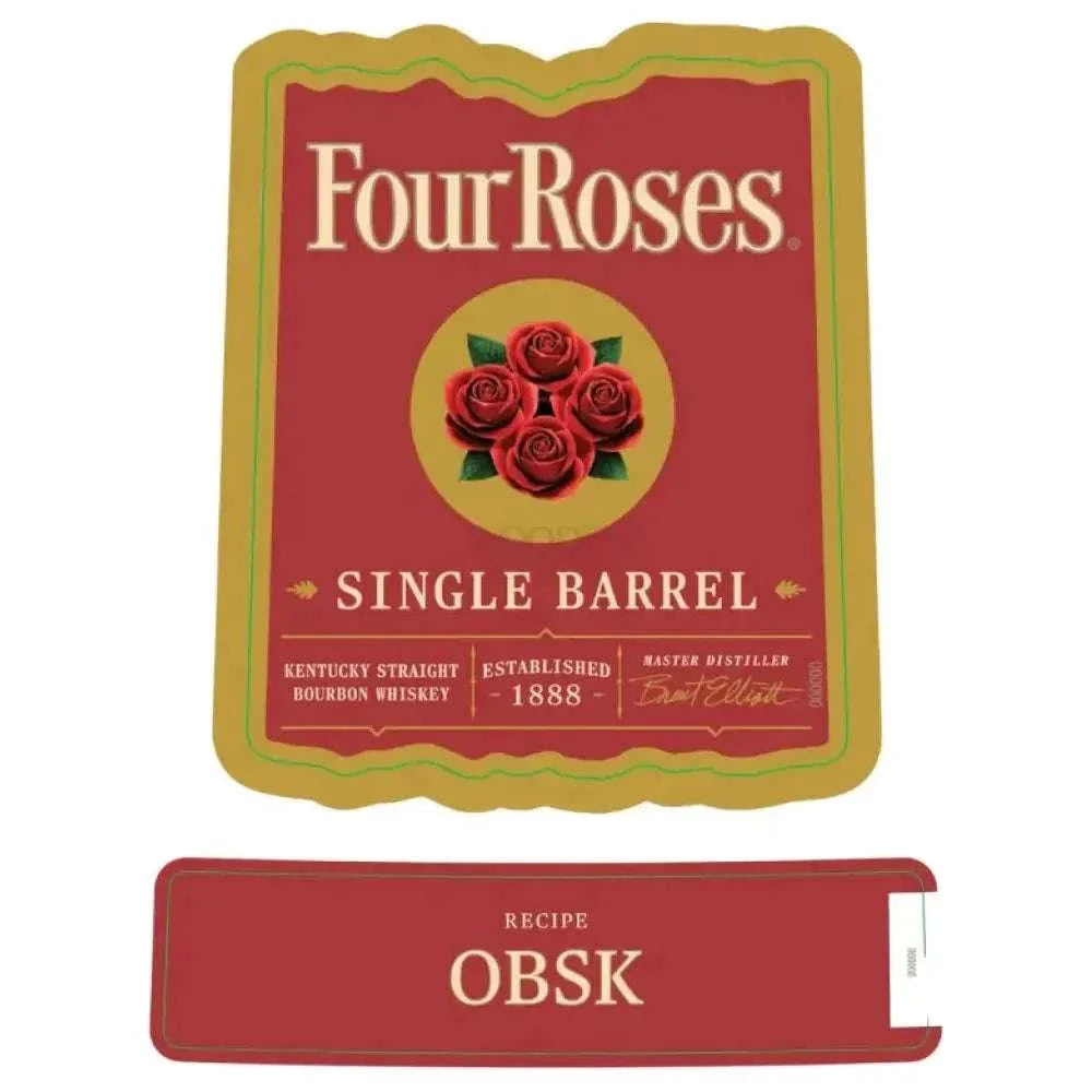 Four Roses OBSK Single Barrel Bourbon Hotel Covington Pick 125.2 Proof