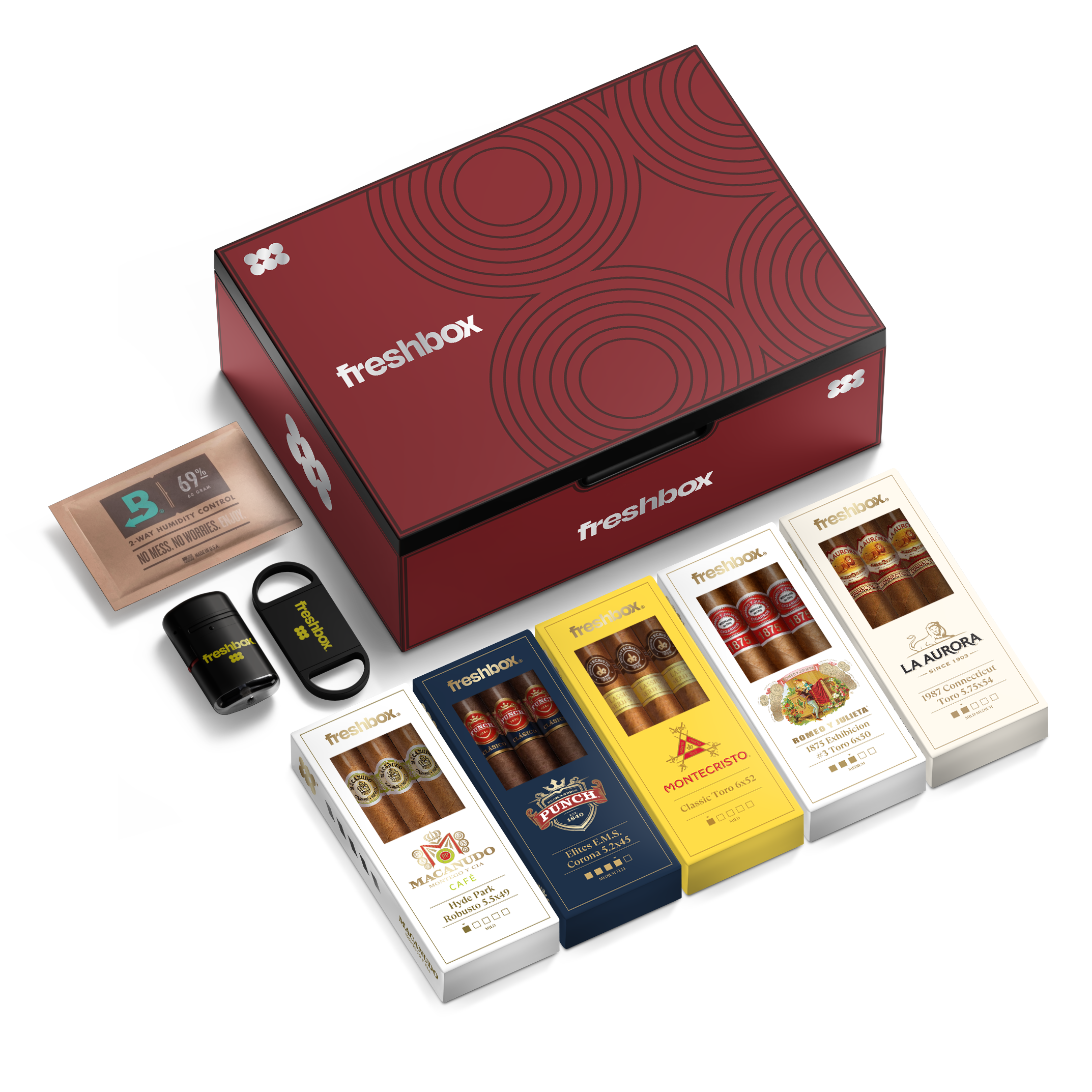 FreshBox Celebration Cigar Starter Kit