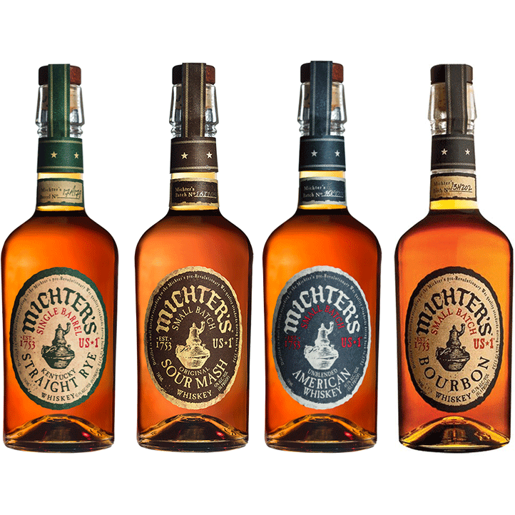 Michter's US1 Kentucky Straight Rye, Sour Mash Whiskey, American Whiskey and Bourbon Bundle