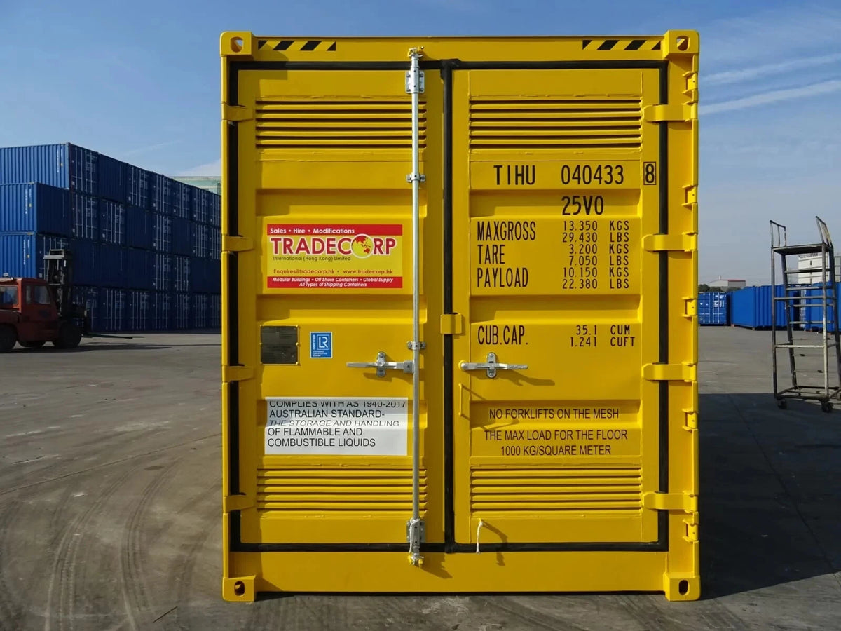 20ft dangerous goods shipping container
