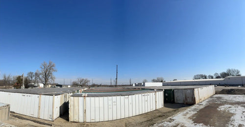 53ft High Cube Shipping Container – Galvanized Aluminum