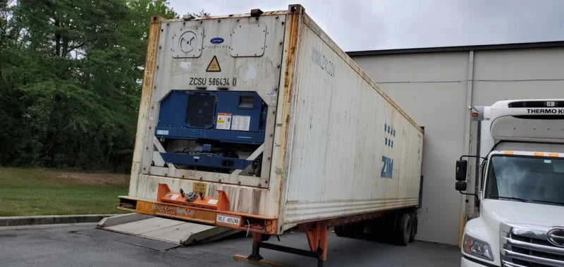 40ft HC Reefer Container–Wind & Water Tight, Non-Working For Sale
