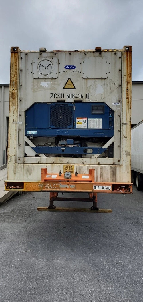 40ft HC Reefer Container–Wind & Water Tight, Non-Working For Sale
